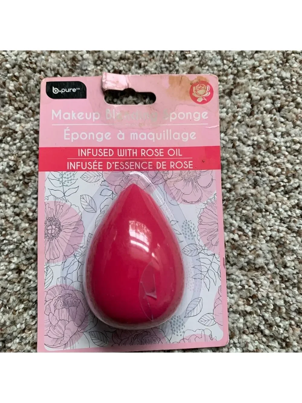 Pink Makeup Blending Sponge